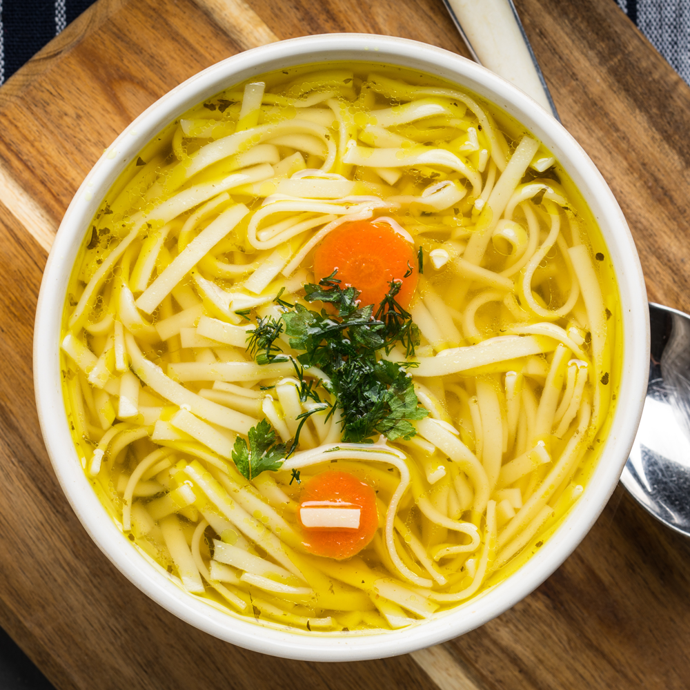 Nepali Thukpa - clear noodle soup